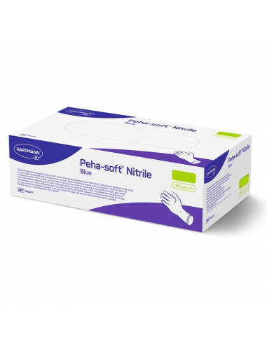 Hartmann Peha-Soft Nitrilhandschuhe puderfrei Blau 150 Stück
