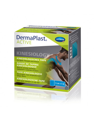 Dermaplast Active kineziološka traka plava 5 cm x 5 m