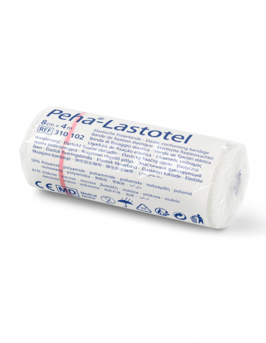 Peha-Lastotel elastisch fixatiezwachtel 4 m x 8 cm 20 stuks
