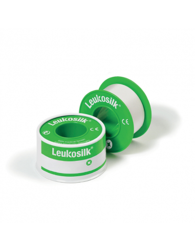 Leukosilk Självhäftande Gips 9,2m x 2,5cm 12 rullar