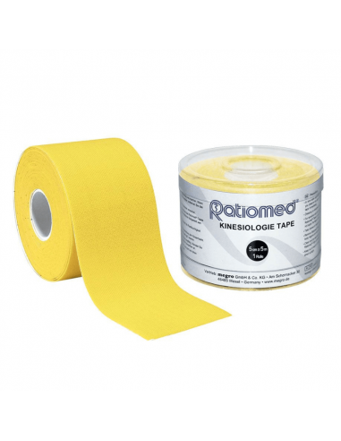 Förhållande Kinesio Tape Gul 5 mx 5 cm