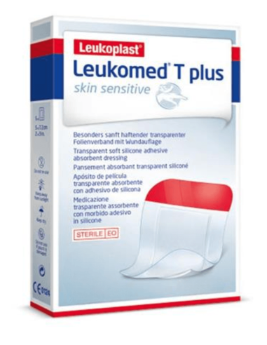 Leukomed T PLUS cerotto isolante per pelli sensibili 5 x 7,2 cm 5 pezzi