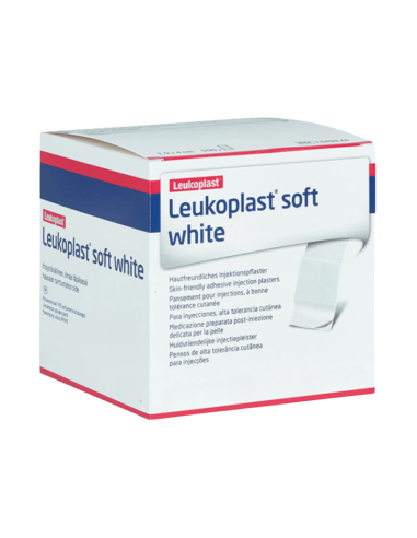 Leukoplast Soft White 1,9 x 4 cm injektionsplaster 500 stk