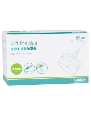 Klinion KDC Soft Fine PLUS Pen Needles 32G 4 mm 110 komada