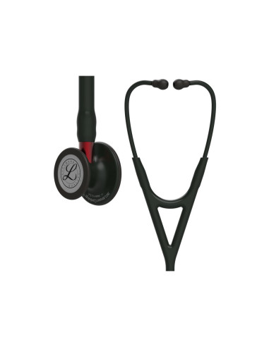 Littmann Cardiology IV Stethoscope, Black Finish Chestpiece, Black Tubing, Stem and Headset, 6200 2nd Chance