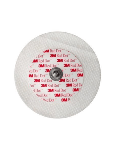 Électrodes de base 3M 2238 Red Dot Satina, 50 pièces