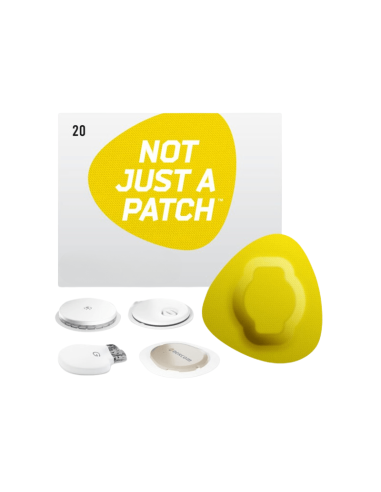 Not Just A Patch diabetes sensor patch yellow 20 pieces